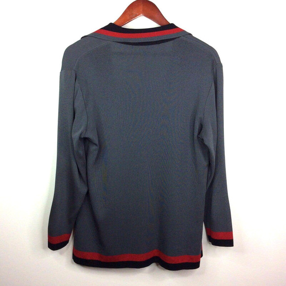 Exclusively Misook Knit Cardigan Jacket Open Front - Picture 2 of 4